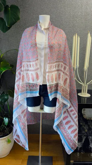 Pañuelo infinito estampado