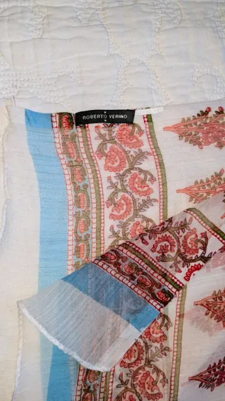 Pañuelo infinito estampado