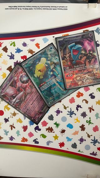 Cartas Pokémon Mewtwo, Wobbuffet, Psyduck