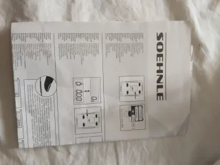 Báscula de cocina digital SOEHNLE