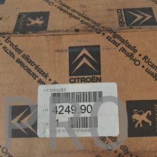 JUEGO DISCOS DE FRENO TRASERO PEUGEOT / CITROEN