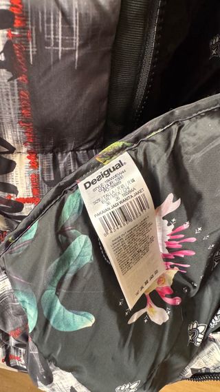 Chaqueta Desigual acolchada talla 36