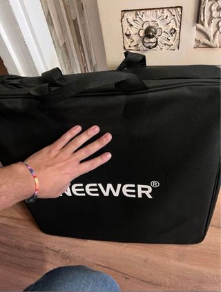 Neewer Kit Iluminación LED Anillo 48cm