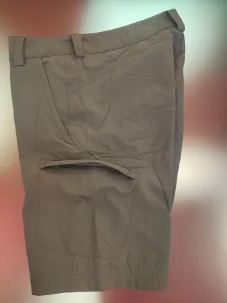 Pantalón corto trekking Salomon beige