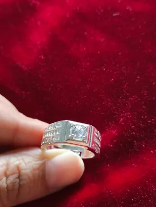 Anillo Plata con Circonita