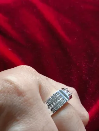 Anillo Plata con Circonita