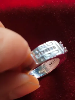 Anillo Plata con Circonita