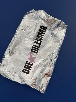 One Dilemma Jeans Estrellas Azules Tachuelas