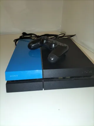 PS4 Pro Sony Negra y Azul