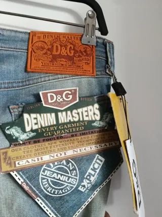 Ocasión Máster Denim D&G Mujer Talla 30 italiana