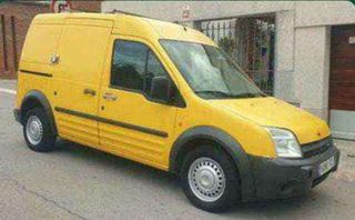 Furgoneta Ford Transit Connect 2006 (amarilla)