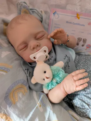 Reborn cabecita se le va hacia atrás para 2 kilito