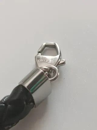 Pulsera Hombre Cuero y Acero