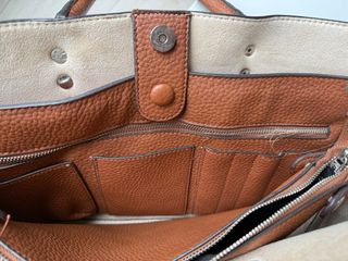 Bolso Parfois Marrón Efecto Piel Textura