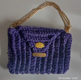 Bolso Fiesta Crochet Hecho a Mano