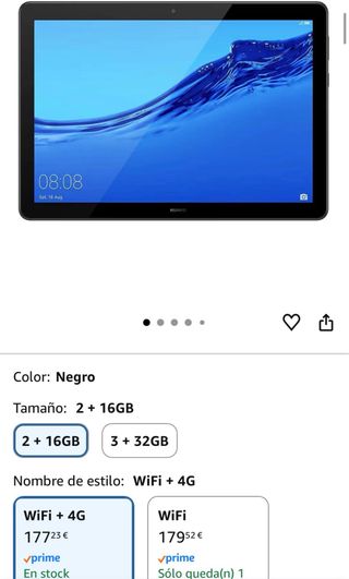 Tablet Huawei Mediapad T5 Nero