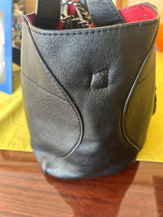 Borsa Prada Nera in Pelle con Catena