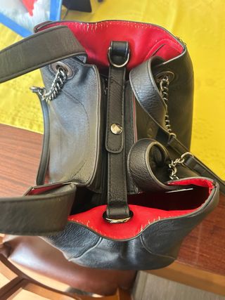 Borsa Prada Nera in Pelle con Catena