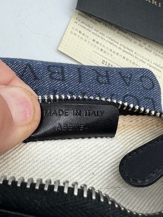 Bolsa Bvlgari Denim Azul y Negra