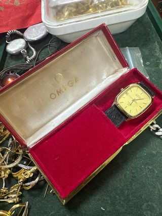 Omega Seamaster Quartz Chapado Oro 80s
