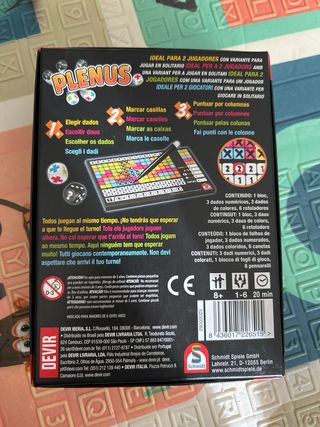 Juego de mesa Plenus