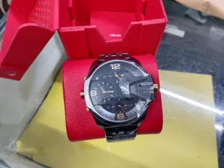 Reloj Diesel Plata y Blanco