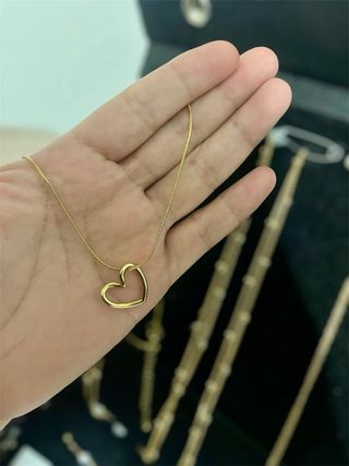 Collar Corazón Dorado