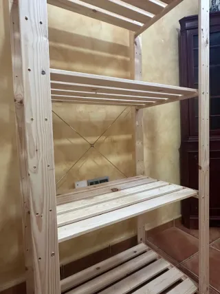 Estantería de ikea de madera. (leer descripción)