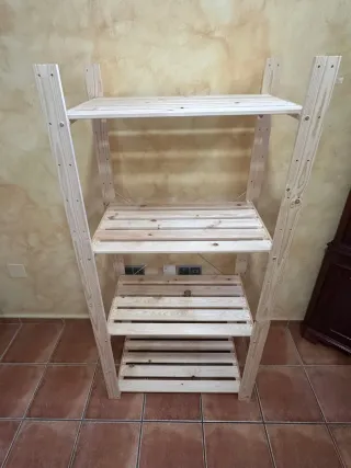 Estantería de ikea de madera. (leer descripción)