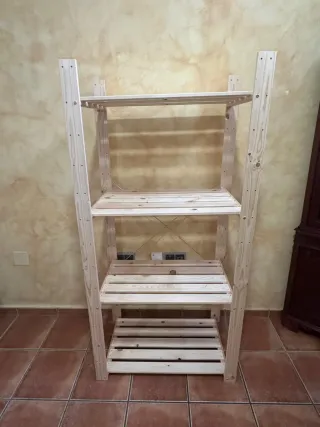 Estantería de ikea de madera. (leer descripción)