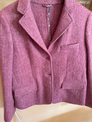 Chaqueta Etro Lana Rosa Multicolor