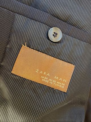 Americana Zara Lana Premium Talla 54