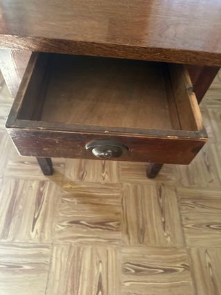 Mesa tocinera antigua de cocina