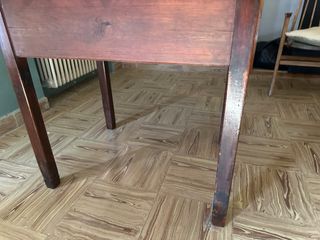 Mesa tocinera antigua de cocina