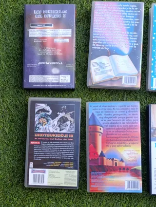 Lote 10 VHS Infantiles Clásicos (Español)