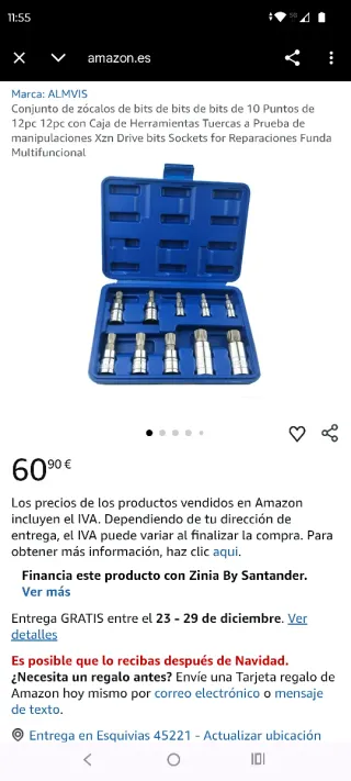 Juego de 12 zócalos XZN ALMVIS