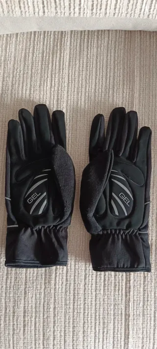 Guantes Ciclismo Crivit Negros