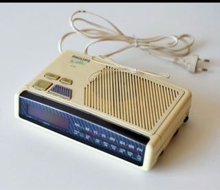 Radio Despertador Philips Vintage