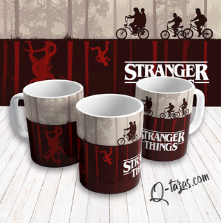 Taza Stranger Things - de cerámica