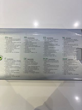 Radio Reloj Proyección Oregon Scientific