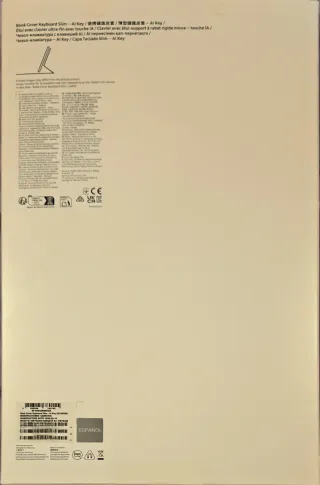 Samsung Book Cover Keyboard Slim S9/S10 Ultra