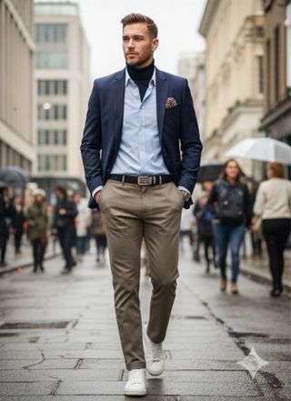 Blazer Cambridge Legend Azul Talla 48