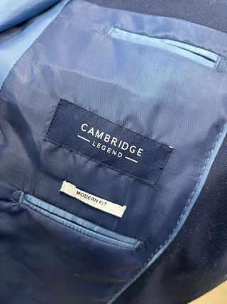 Blazer Cambridge Legend Azul Talla 48