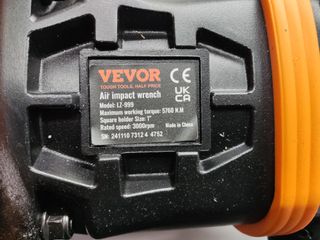 VEVOR Llave de impacto neumática de 1" y 5175 pies