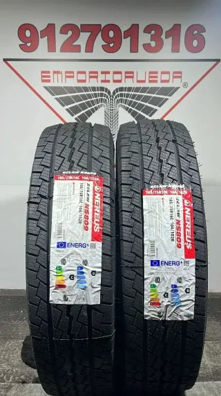 4UD 185 75 16C R NEREUS RUEDA NUEVA YA MONTADA