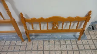 Camas de madera 90 cm