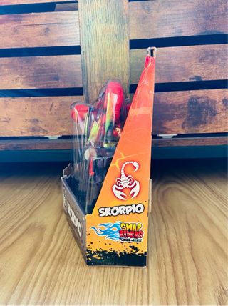 Juguete Moto Roja Tuning Escorpión - Nueva