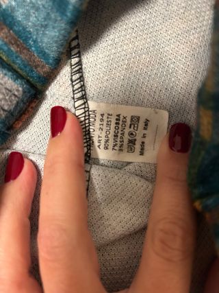 Pantalón de cuadros mujer