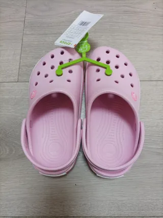 Crocs Crocband Clog K Zuecos Rosas 34/35