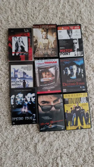 Lote 9 Películas DVD Acción y Drama